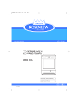 ROSENLEW RTK205 Användarmanual