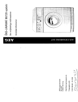 AEG LAV86720-W Användarmanual