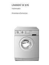 AEG LAVW825-W Användarmanual