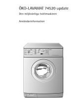 AEG LAV74520 Användarmanual