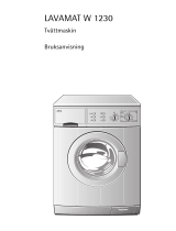 AEG LAVW1230-W Användarmanual