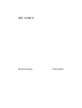 HUSQVARNA-ELECTROLUX QW14786K Användarmanual