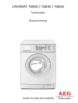 Aeg-Electrolux L76850 Användarmanual