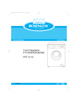 ROSENLEW RTF3110 Användarmanual