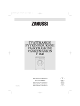 Zanussi F1648 Användarmanual