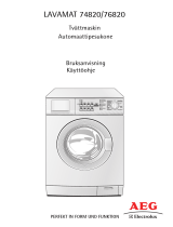 Aeg-Electrolux L76820 Användarmanual