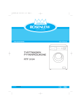 ROSENLEW RTF3124 Användarmanual