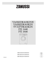 Zanussi FE1646 Användarmanual