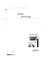 HUSQVARNA-ELECTROLUX QW1225HT Användarmanual