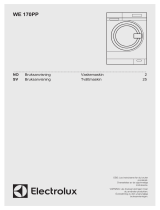 Electrolux WE170PP Användarmanual