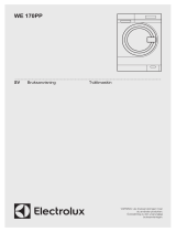 Electrolux WE170PP Användarmanual