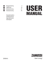 Zanussi ZDF2015 Användarmanual