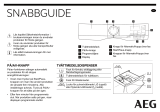 AEG L8FSK865E Snabbstartsguide