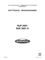 ROSENLEW RJP3531X Användarmanual