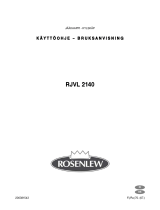 ROSENLEW RJVL2140 Användarmanual