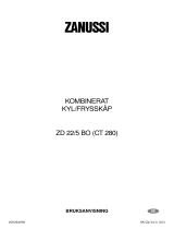 Zanussi ZD 22/5 BO Användarmanual