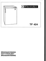 Electrolux TF424 Användarmanual