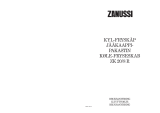 Zanussi ZK20/8R Användarmanual