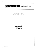 Electrolux TW434 Användarmanual