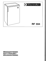 Electrolux RF594 Användarmanual