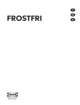 IKEA FROSTFRI Användarmanual