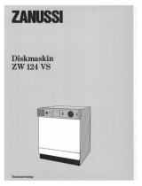 Zanussi ZW124VS Användarmanual