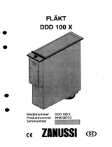 Zanussi DDD100X Användarmanual