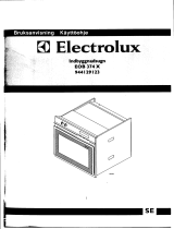 Electrolux EOB374X Användarmanual