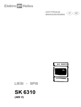 ELEKTRO HELIOS SK6310 Användarmanual