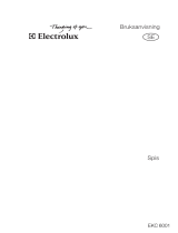 Electrolux EKC6001 Användarmanual