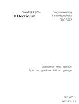 Electrolux EKG60011X Användarmanual