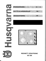 HUSQVARNA-ELECTROLUX QC326 Användarmanual