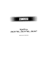 Zanussi ZK18/7 Användarmanual