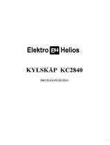 ELEKTRO HELIOS KC2840 Användarmanual