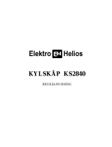 ELEKTRO HELIOS KC2840 Användarmanual