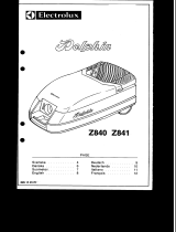 Electrolux Z850 Användarmanual