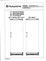 HUSQVARNA-ELECTROLUX QT114F Användarmanual