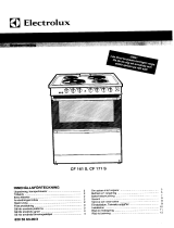 Electrolux CF171S Användarmanual