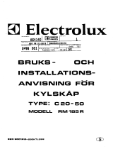 Electrolux RM185R               Användarmanual