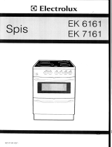 Electrolux EK7161 Användarmanual