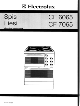 Electrolux CF6065 Användarmanual