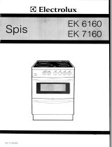 Electrolux EK7160 Användarmanual