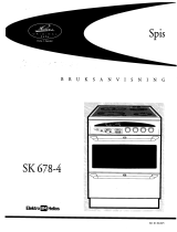 ELEKTRO HELIOS SK678-4 Användarmanual