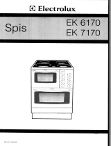 Electrolux EK6170 Användarmanual