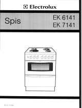 Electrolux EK6141 Användarmanual