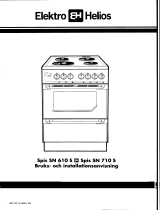 ELEKTRO HELIOS SN710S Användarmanual