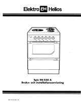 ELEKTRO HELIOS SN550A Användarmanual
