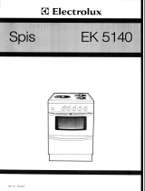 Electrolux EK5140 Användarmanual