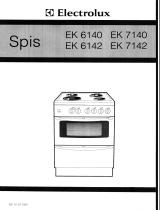 Electrolux EK7142 Användarmanual