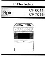 Electrolux CF6011 Användarmanual